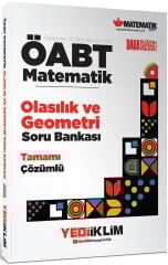 Yediiklim 2026 ÖABT MEB-AGS İlköğretim-Lise Matematik Olasılık ve Geometri Soru Bankası Çözümlü Yediiklim Yayınları