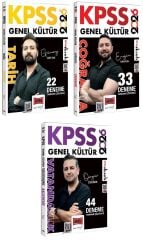 Yargı 2026 KPSS Tarih + Coğrafya + Vatandaşlık 99 Deneme 3 lü Set Yargı Yayınları