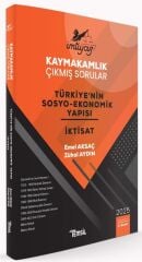 Temsil 2025 İMTİYAZ Kaymakamlık Türkiye nin Sosyo-Ekonomik Yapısı, İktisat Çıkmış Sorular 2. Baskı - Emel Aksaç, Zühal Aydın Temsil Kitap Yayınları