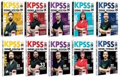 Yargı 2026 KPSS Genel Yetenek Genel Kültür Soru Bankası  + 143 Deneme 10 lu Set Yargı Yayınları