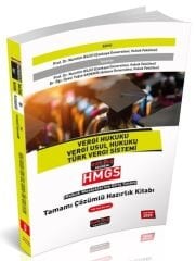 Savaş 2025 HMGS Vergi, Vergi Usul Hukuku, Türk Vergi Sistemi Hazırlık Kitabı Çözümlü - Nurettin Bilici, Tuğçe Akdemir Savaş Yayınları