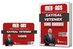 SÜPER FİYAT - Hoca Kafası 2025 MEB-AGS Sayısal Yetenek Video Kafa Notlar + Soru Bankası 2 li Set - Güven Göllüoğlu Hoca Kafası Yayınları