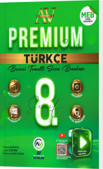 Av Yayınları 8. Sınıf Türkçe Premium Beceri Temelli Soru Bankası Çözümlü Av Yayınları