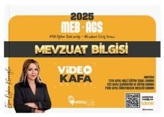 SÜPER FİYAT - Hoca Kafası 2025 MEB-AGS Mevzuat Bilgisi Video Kafa Notlar - Esra Özkan Karaoğlu Hoca Kafası Yayınları