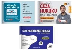 Öğretir HMGS Hakimlik KPSS PAEM Misyon Koruma Ceza Hukuku Genel + Özel Hükümler + Ceza Muhakemesi Konu Kamp Kitabı 3 lü Set - Murat Aksel Öğretir Yayınları