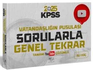 SÜPER FİYAT - CBA Yayınları 2025 KPSS Vatandaşlık Vatandaşlığın Pusulası Sorularla Genel Tekrar - Ali Koç CBA Yayınları