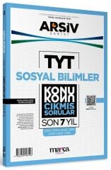 Marka 2025 YKS TYT Sosyal Bilimler Çıkmış Sorular Son 7 Yıl Tıpkı Basım Arşiv Serisi Çözümlü Marka Yayınları
