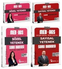 Hoca Kafası 2026 MEB-AGS Sözel + Sayısal Yetenek Video Ders Notları + Soru Bankası 4 lü Set Hoca Kafası Yayınları