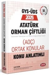 Data 2025 GYS ÜDS Atatürk Orman Çiftliği Ortak Konular Konu Anlatımı Ünvan Değişikliği Görevde Yükselme Data Yayınları