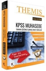 SÜPER FİYAT - Kuram THEMİS KPSS Muhasebe Çıkmış Sınav Soruları Çözümlü 5. Baskı - Sinan Öztürk Kuram Kitap