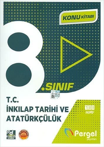 Pergel 8. Sınıf TC İnkılap Tarihi ve Atatürkçülük Konu Kitabı Pergel Yayınları