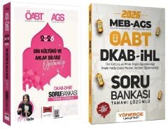 Yargı + Yönerge 2026 ÖABT MEB-AGS DHBT Din Kültürü ve Ahlak Bilgisi Öğretmenliği Soru Bankası 2 li Set - Asya Tekin Yargı Yönerge Yayınları
