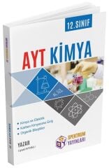 Spektrum YKS AYT 12. Sınıf Kimya Konu Anlatımı Spektrum Yayınları