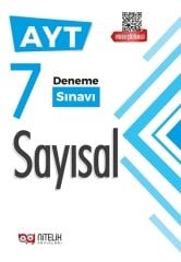 Nitelik YKS AYT Sayısal 7 Deneme Nitelik Yayınları