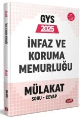 Data 2025 GYS İnfaz ve Koruma Memurluğu Mülakat Soru-Cevap Data Yayınları