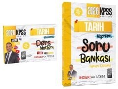 İndeks Akademi 2026 KPSS Tarih Akademisi Video Ders Notları + Soru Bankası 2 li Set - Aydın Yüce İndeks Akademi Yayıncılık