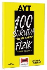SÜPER FİYAT - Yargı YKS AYT 100 Soruda Fizik Soru Bankası Çözümlü Yargı Yayınları