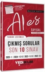 Yediiklim 2026 ALES Master Sayısal Yetenek Çıkmış Sorular Son 10 Sınav Çözümlü Yediiklim Yayınları