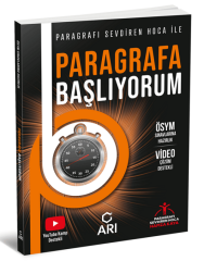 Arı Yayınları YKS TYT AYT KPSS Paragrafa Başlıyorum Soru Bankası Çözümlü - Hamza Kaya Arı Yayınları