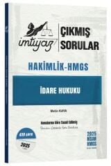 İmtiyaz 2025 Hakimlik HMGS İdare Hukuku Çıkmış Sorular Çözümlü - Metin Kaya İmtiyaz Yayıncılık