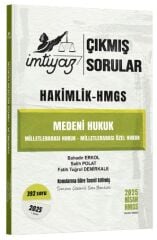 İmtiyaz 2025 Hakimlik HMGS Medeni Hukuk, Milletlerarası Hukuk ve Özel Hukuk Çıkmış Sorular Çözümlü - Bahadır Erkol İmtiyaz Yayıncılık
