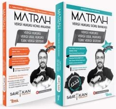 Temsil 2025 MATRAH Vergi Hukuku Konu + Soru Bankası Set - Sertkan Erdurmaz Temsil Yayınları