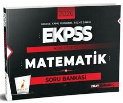 Pelikan 2026 EKPSS Matematik Konu Özetli Soru Bankası - Eray Karakoç Pelikan Yayınları