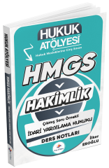Dizgi Kitap Hukuk Atölyesi HMGS Hakimlik İdari Yargılama Hukuku Ders Notları - İlker Eroğlu Dizgi Kitap