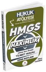 Dizgi Kitap Hukuk Atölyesi HMGS Hakimlik Ticaret Hukuku Ders Notları - Okan Yıldırım Dizgi Kitap