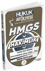 Dizgi Kitap Hukuk Atölyesi HMGS Hakimlik Milletlerarası Hukuku Ders Notları - Ekrem Benzer Dizgi Kitap