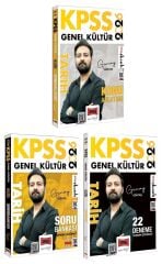 Yargı 2026 KPSS Tarih Konu + Soru Bankası + 22 Deneme 3 lü Set - Günay Göktaş Yargı Yayınları