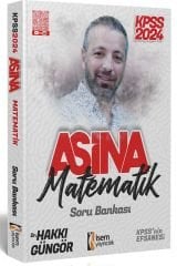 SÜPER FİYAT - İsem 2024 KPSS Matematik AŞİNA Soru Bankası Çözümlü - Hakkı Güngör İsem Yayınları