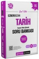 Pegem 2026 KPSS Tarih Ezberbozan Soru Bankası Çözümlü Pegem Akademi Yayınları