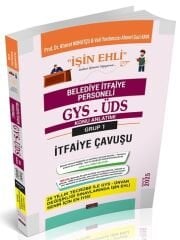 Savaş 2025 GYS ÜDS Belediye Grup 1 İtfaiye Çavuşu İŞİN EHLİ Konu Anlatımı Görevde Yükselme Ünvan Değişikliği - Ahmet Nohutçu Savaş Yayınları