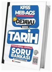 TKM Akademi 2026 KPSS MEB-AGS Tarih Dejavu Soru Bankası Çözümlü TKM Akademi