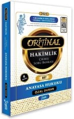 Yetki 2025 Hakimlik Kaymakamlık KPSS İcra Müdürlüğü Anayasa Hukuku ORİJİNAL Çıkmış Soru Bankası Çözümlü 4. Baskı - Özal Duran Yetki Yayıncılık