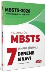 Data 2026 MBSTS Mutmain 5 Deneme Çözümlü Data Yayınları
