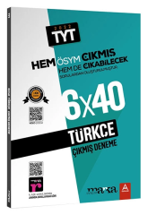 Marka 2022 YKS TYT Türkçe 6x40 Çıkmış ve Çıkabilecek Denemeler Marka Yayınları