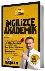 Yargı Tüm İngilizce Akademik Sınavlara Çalışma Klavuzu - Fuat Başkan Yargı Yayınları