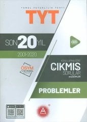SÜPER FİYAT - A Yayınları YKS TYT Problemler Son 20 Yıl Çıkmış Sorular 2001-2020 A Yayınları