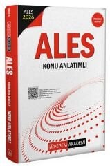 Pegem 2026 ALES Konu Anlatımlı Pegem Akademi Yayınları