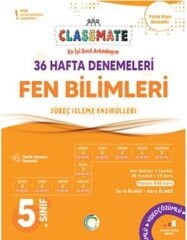 Okyanus 5. Sınıf Fen Bilimleri Classmate 36 Hafta Denemeleri Çözümlü Okyanus Yayınları