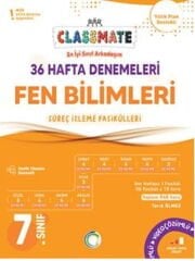 Okyanus 7. Sınıf Fen Bilimleri Classmate 36 Hafta Denemeleri Çözümlü Okyanus Yayınları