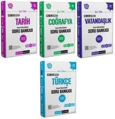 Pegem 2026 KPSS Tarih + Coğrafya + Vatandaşlık + Türkçe Ezberbozan Soru Bankası 4 lü Set Pegem Akademi Yayınları