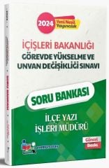 Memur Sınav 2024 GYS İçişleri Bakanlığı İlçe Yazı İşleri Müdürü Soru Bankası Görevde Yükselme Memur Sınav