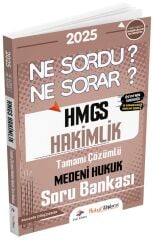 Dizgi Kitap 2025 Hukuk Atölyesi HMGS Hakimlik Medeni Hukuk Ne Sordu Ne Sorar Soru Bankası Çözümlü - Mustafa Dinçdemir Dizgi Kitap