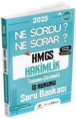 Dizgi Kitap 2025 Hukuk Atölyesi HMGS Hakimlik İş Hukuku Ne Sordu Ne Sorar Soru Bankası Çözümlü - Okan Yıldırım Dizgi Kitap
