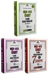 Pegem 2026 ÖABT MEB-AGS Tarih Öğretmenliği Konu + Soru Bankası + 7 Deneme 3 lü Set Pegem Akademi Yayınları