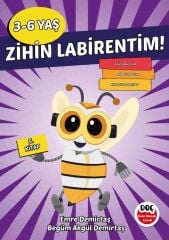 Dahi Olacak Çocuk 3-6 Yaş Zihin Labirentim 5. Kitap Dahi Olacak Çocuk