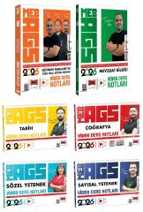Yargı 2026 MEB-AGS Video Ders Notları 6 lı Set Yargı Yayınları